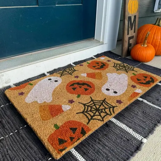 Halloween Stencils for Door Mats(Halloween Doormat 02) {5}