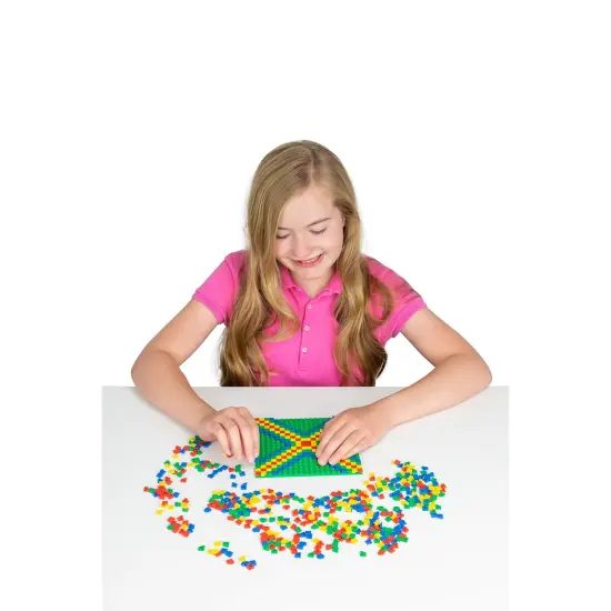 Strictly Briks Classic Bricks, 720 Pieces, Blue, Green, Red, and Yellow, 1x1 Pixels, Creative Play Set, 100% Compatible with All Major Brick Brands, Arts and Crafts {2}