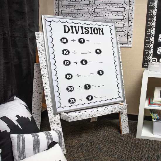 Teacher Created Resources Black and White Numbers Magnetic Accents {2}