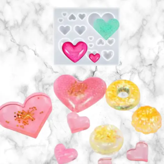 Heart Silicone Mold {5}