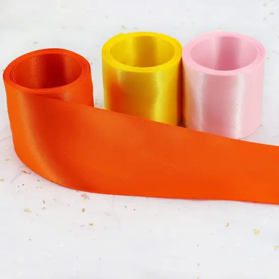 YERELO Double Face Satin Ribbon 2 inch Ribbon 20 Solid Color Ribbon Assortment, 2" X 2 Yard Each Total 40 Yards Per Package, Ribbon for Gift Wrapping Ribbons for Crafts Hair Ribbons {5}