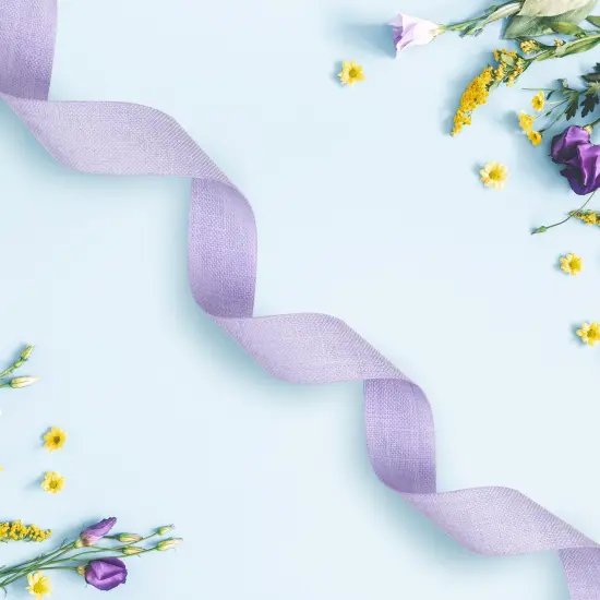 Northlight Grosgrain Craft Ribbon -7/8" x 10 Yards - Purple {4}