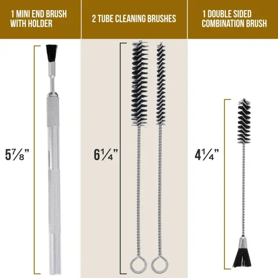 25 Piece Professional Airbrush and Spray Gun Cleaning Kit with 16oz Wash Bottle {4}