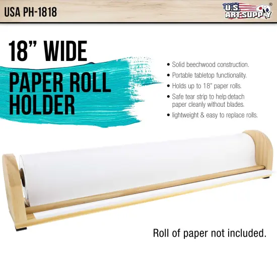 18 inch Wooden Tabletop Paper Holder & Dispenser {2}