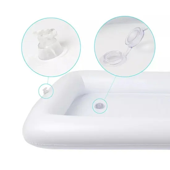 2 White 50x24" Inflatable Serving Trays Party BEVERAGE COOLER Events Supplies {4}