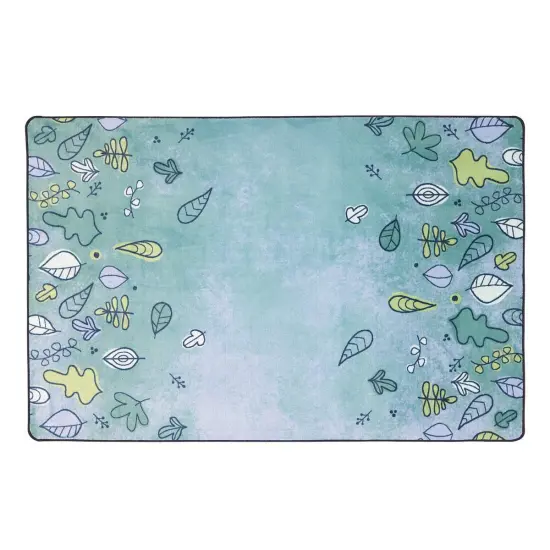 Kaplan Early Learning Company Kaplan&reg; Falling Leaves Border Carpets - 4' x 6' Rectangle {1}