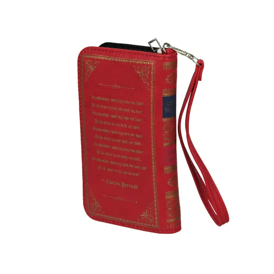 Little Red Riding Hood Book Wallet ID Holder Snap Close Novelty Fashion Wristlet {4}