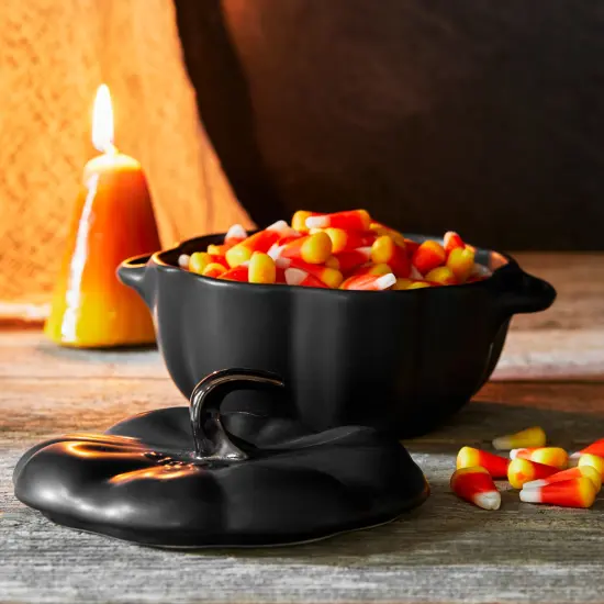 STAUB Ceramic 16-oz Petite Pumpkin Cocotte {5}