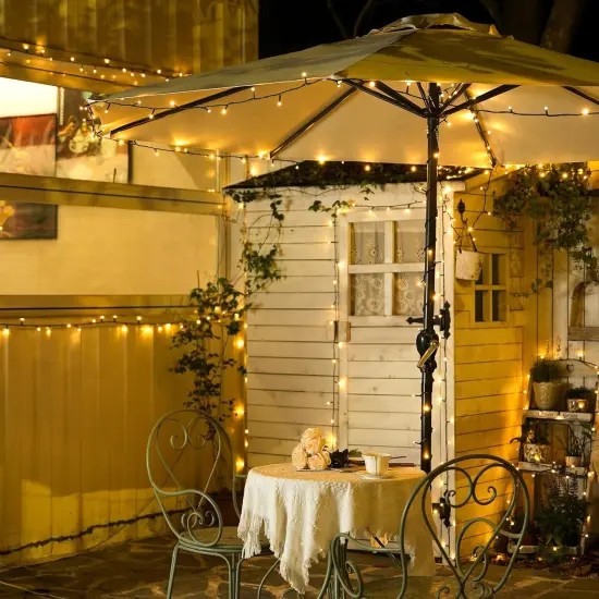 66ft 200 LED Christmas Lights Outdoor, Warm White Christmas Tree Lights Indoor Plug in, {2}