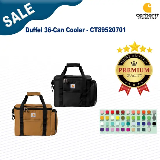 Carhartt&reg; Duffel 36-Can Cooler Carhartt Brown {3}