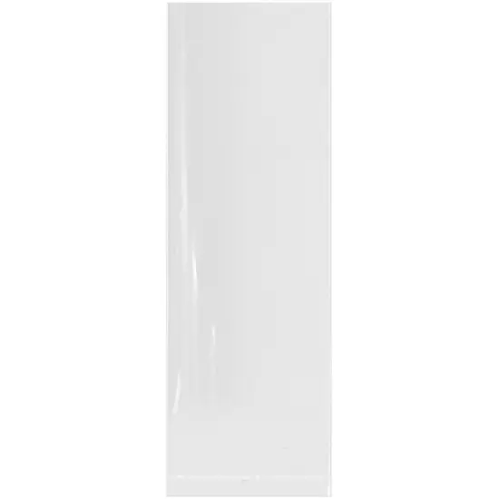 Plymor 2" x 6", 4 Mil Flat Open Clear Plastic Poly Bags {1}