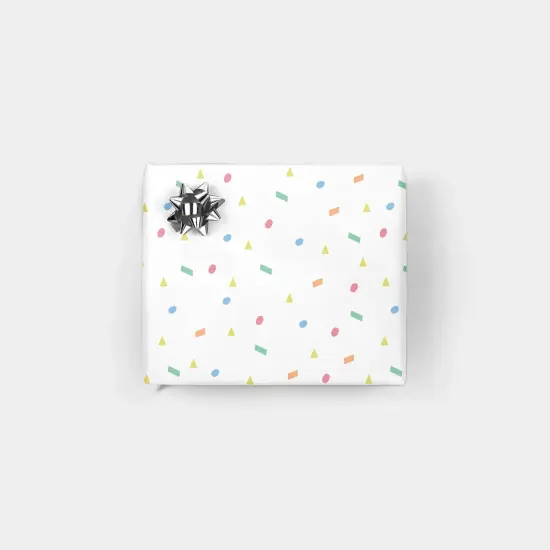 Confetti Geo Gift Wrap II {1}