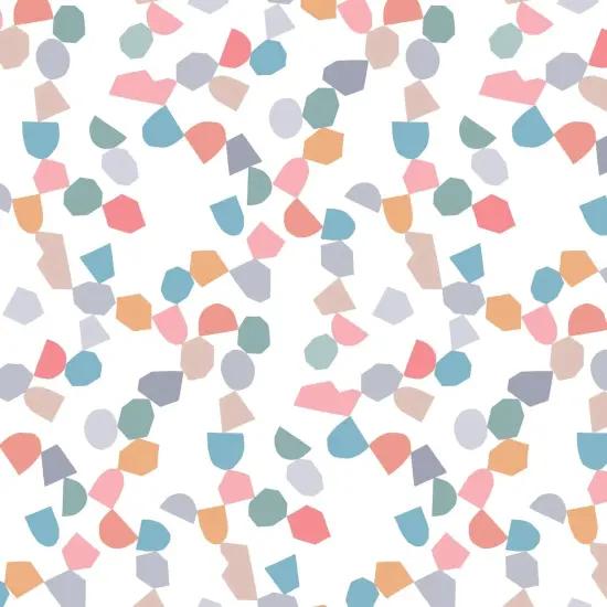 Cut Paper Terrazzo Gift Wrap {3}