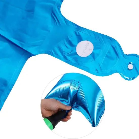 [10 Pack] Star Shape Foil Balloons, 18" Mylar Aluminum Foil Balloons 45cm Decorations for Birthday Party Wedding Engagement Party Celebration Holiday Show Party Activities (Blue, 18 Inch) {3}