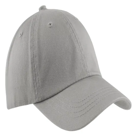 Port & Company&reg; Soft Washed Twill Cap Chrome {1}