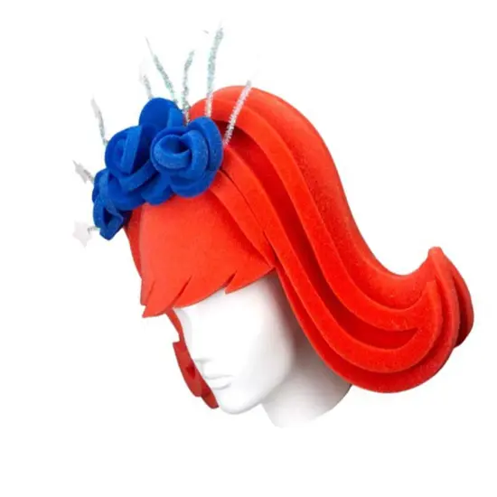 Stars Simple Wig Fun & Patriotic Party Accessory {5}