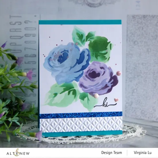 Rose Mellow Stencil Set (3 in 1) {2}