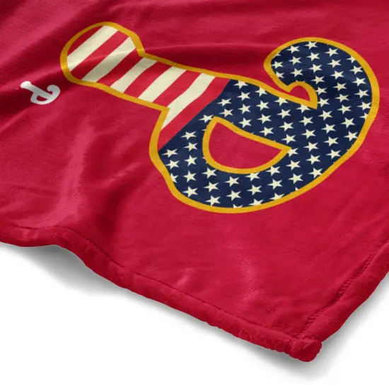 MLB Celebrate Series Silk Touch Sherpa Throw Blanket 50&times;60 Inches Philadelphiaphillies {2}