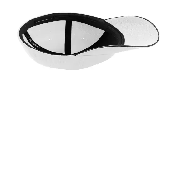 Nike&reg; Dri FIT Stretch Mesh Sandwich Bill Cap White/ Black {1}