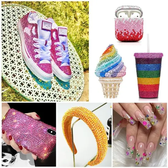 18 Colors 3mm Flat Back Jelly Rhinestones Colorful Resin Crystal AB Rhinestones for Crafts Nails Clothes Face Shoes Tumblers Decoration {5}