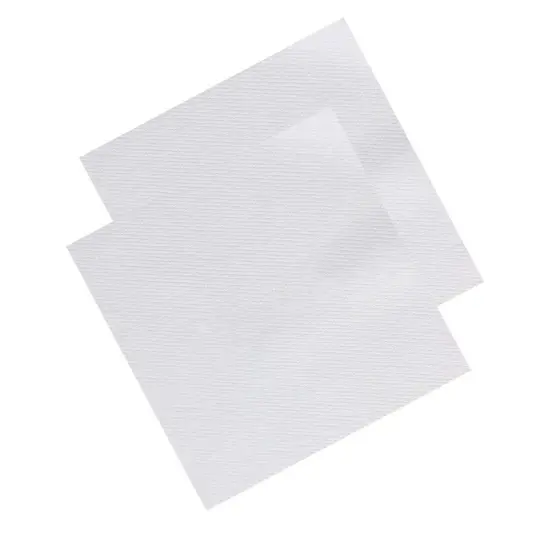 Micro Poly Stretch White PFP Fabric {5}
