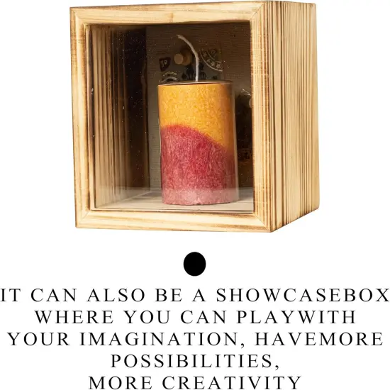 9" Baseball 12" Softball Display Case for Balls Homerun Shadow Box Frame Wall Mount Small Stand Holder Cubes Memorabilia Clear Sport Collectibles Single Gifts for Boys Carbonized {3}