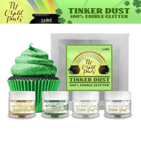 St. Patty's Day Pot O' Gold Collection Tinker Dust&reg; Glitter Combo Pack A (4 PC SET) {1}