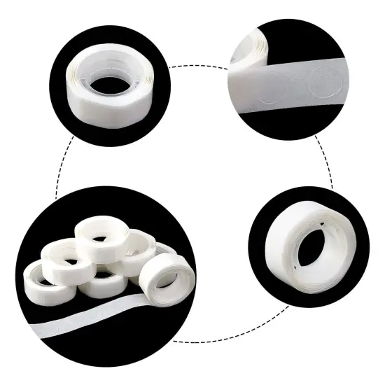 0 Pcs Balloon Glue Removable Adhesive Tape Double Sided Point Dots, 60 Rolls {2}