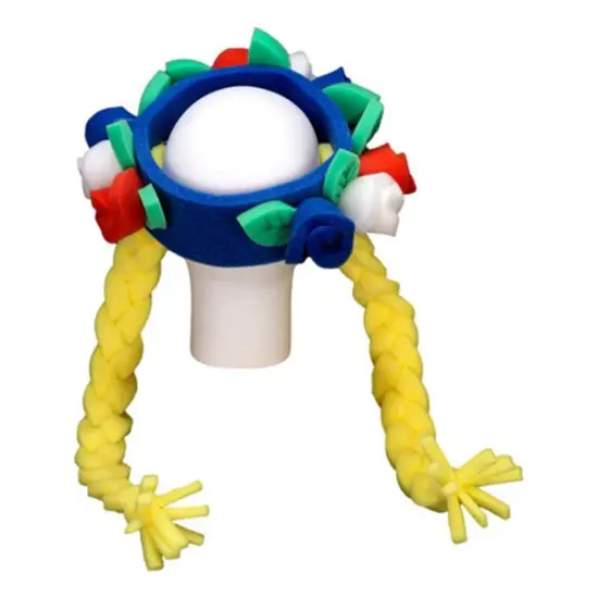 USA Roses & Braids Headband {5}