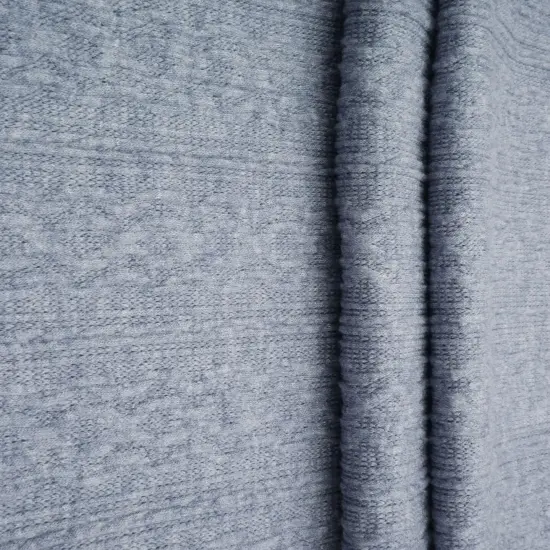 1 Yard Two-Tone Braid Jacquard Solid Fabric Rayon Nylon Polyester Spandex Blend 58/59 Inches Wide SAGE {4}