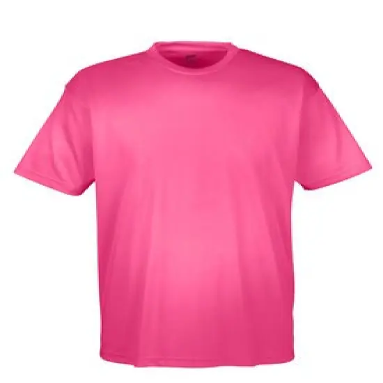 UltraClub&reg; Men's Cool & Dry Sport Performance Interlock T-Shirt Heliconia {1}