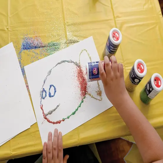 Arts & Crafts Glitter Assortment {6}