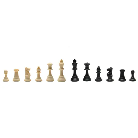 WE Games Travel Chess Set for Adults and Beginners, 17 in. Roll-Up Board {2}