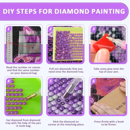 5D Witch Diamond Painting Kit - 12x16 Inch {5}