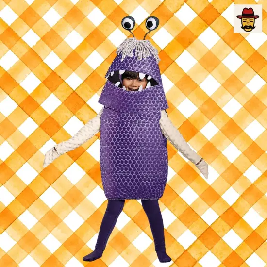 Deluxe Toddler Boo Costume from Monsters University with Headpiece for Halloween Parties {2}