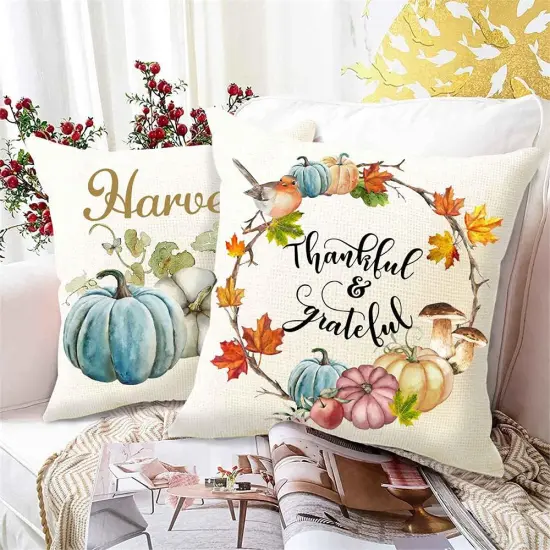 Fall Pillow Cover {2}