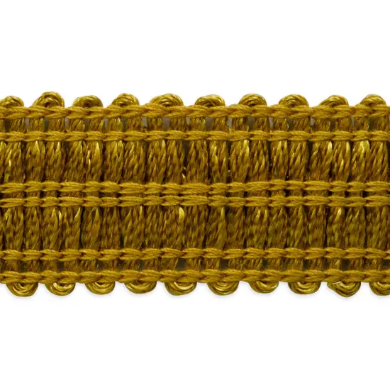 5 yards of Sheena Woven Circle Braid Trim | 5 yard cut Yellow Gold {3}
