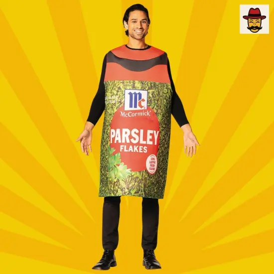 McCormick Parsley Flakes Costume Funny Spice Bottle Tunic {2}