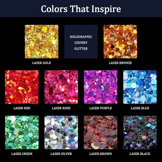 Holographic Glitter for Resin {6}