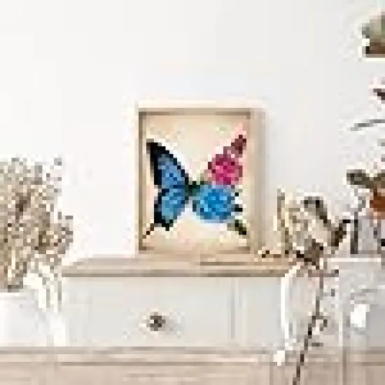 Floral Butterfly Painting Kit Sip and Paint Party Favor {6}