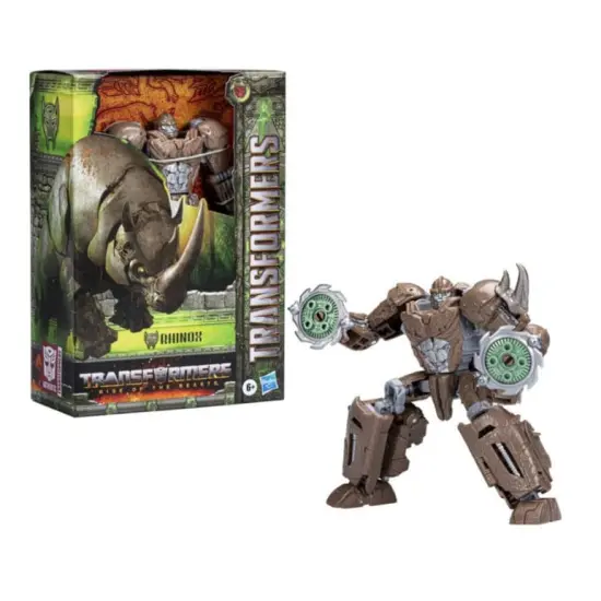 Transformers Rise of the Beasts Voyager Class Rhinox Action Figure {5}