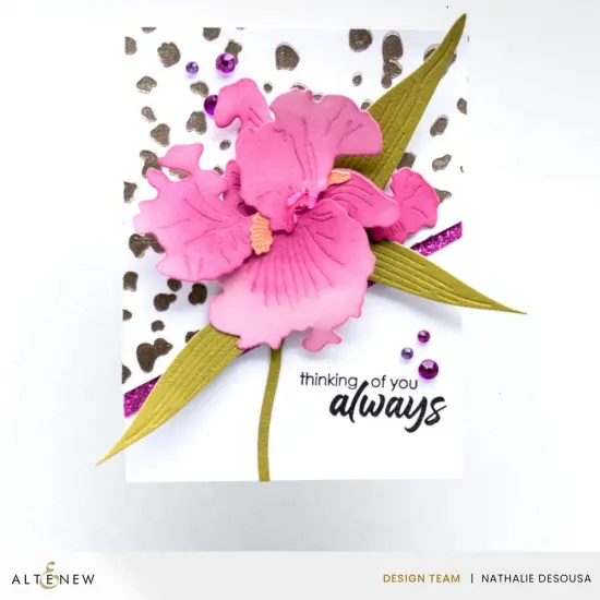 Craft-A-Flower: Bearded Iris Layering Die Set {5}