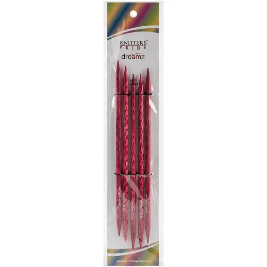 KnitPro-Dreamz Double Pointed Needles 8"-Size 10/6mm {1}