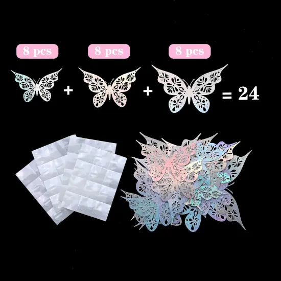 6ft Pink Butterfly Table Skirt {5}