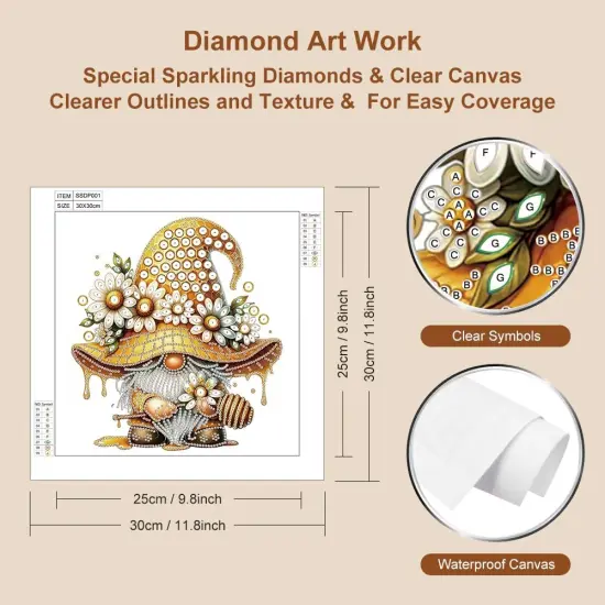 Goblin Diamond Art Painting Kits for Adults,12&times;12inch {4}