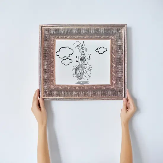 Sax Antique Style Picture Frame Paper, 13-1/2 x 15-1/2 Inches, 50 Sheets {6}