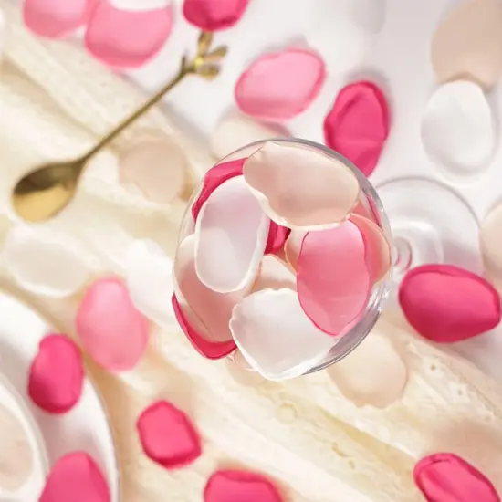 Silk Rose Petals 200PCS Flower Girl Scatter Petals {5}