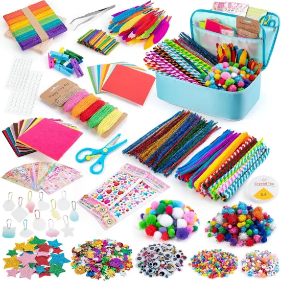2000+Pcs Craft Kits for Kids {1}