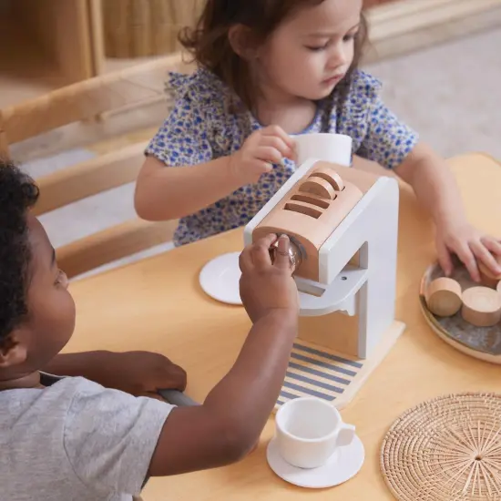 Kaplan Early Learning Company Pretend Play Coffee Maker {3}