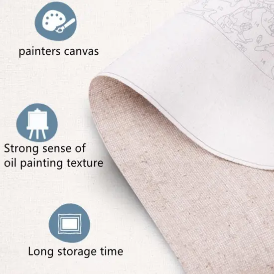 16x20 INCH Happy Tree Paint by Numbers Kit for Adults (Frameless) {3}